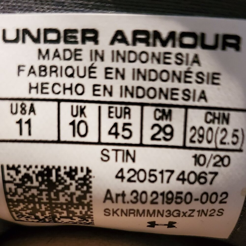 UNDER ARMOUR MEN SNEAKERS CHARGED IMPULSE - Picture 2 of 8